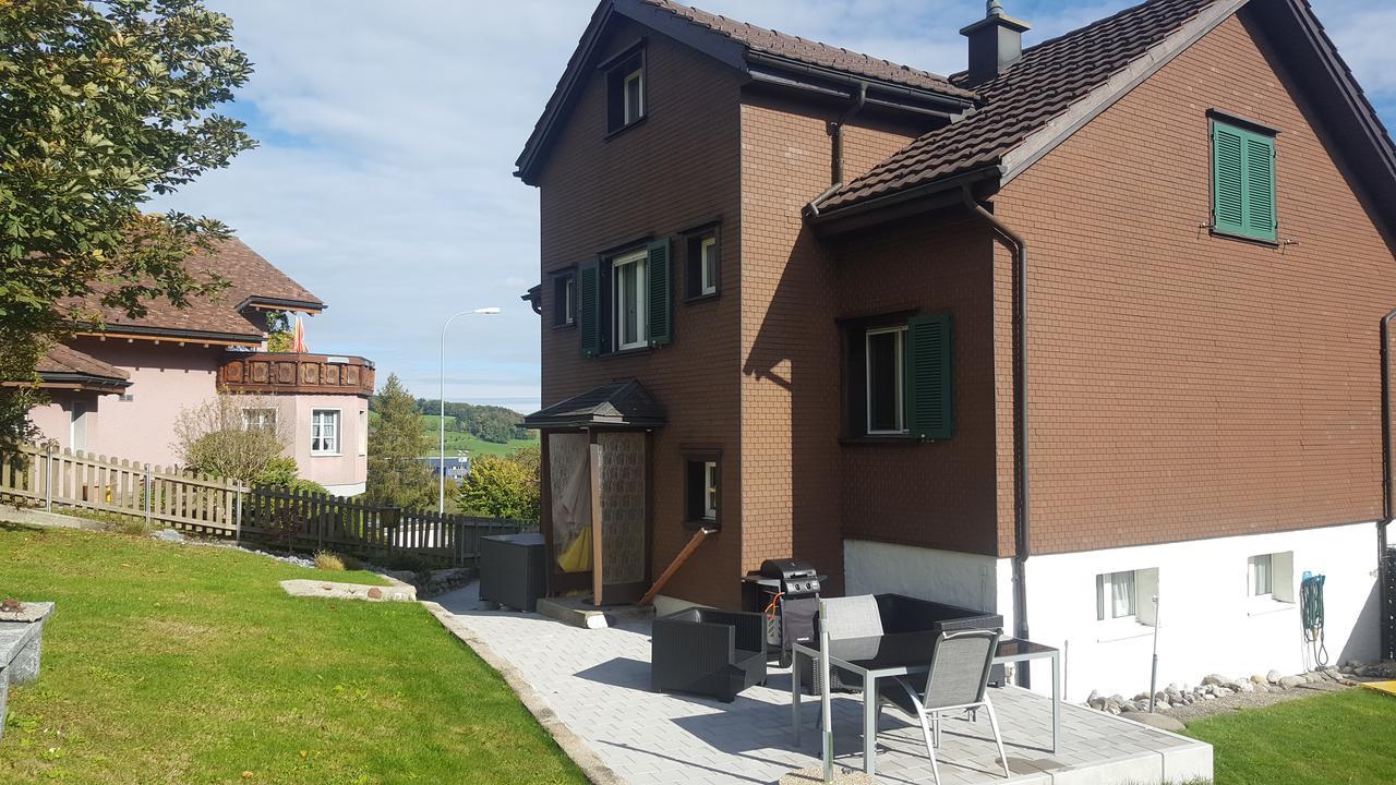 Ferienwohnung Eisenring In Idyllischer Umgebung Gähwil Buitenkant foto